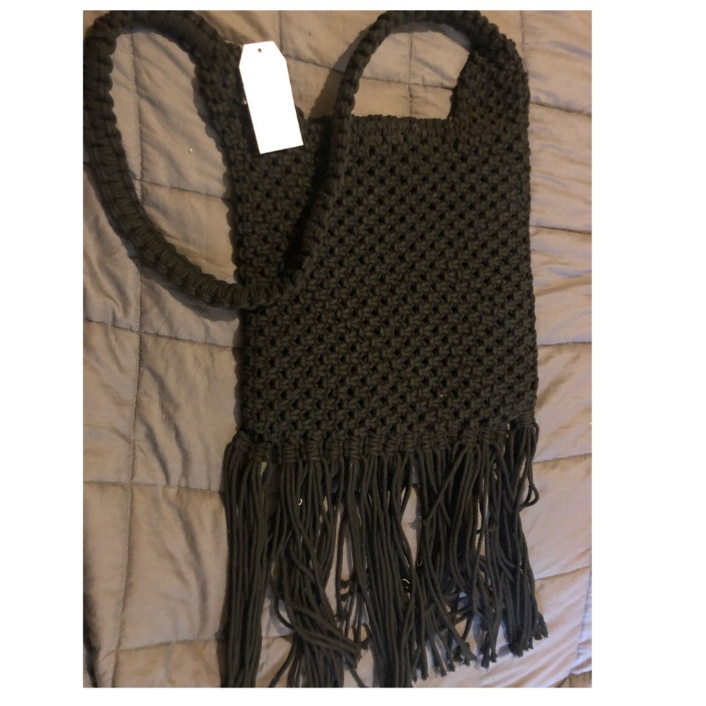 Time and tru crochet crossbody purse